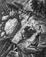 Bergsturz von Goldau, Schweiz. Volkskundemuseum Basel 2002
